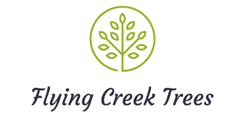 Flying Creek Trees Logo in Regina